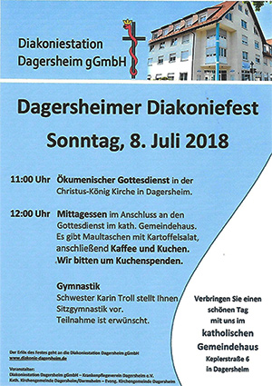 Diakoniefest 2018 Dagersheim 